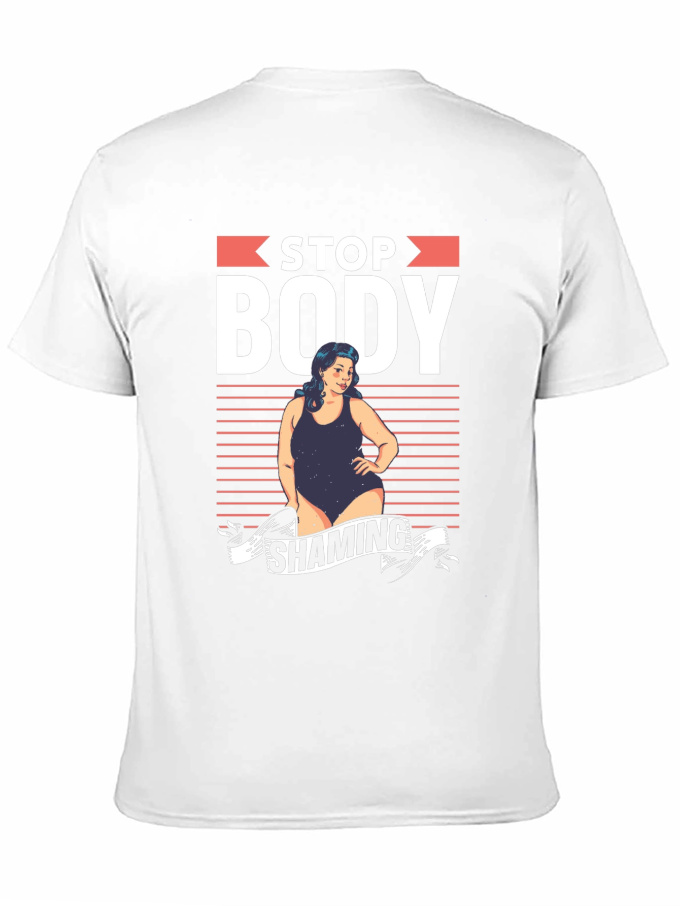 Stop Body Shaming Graphic T-Shirt