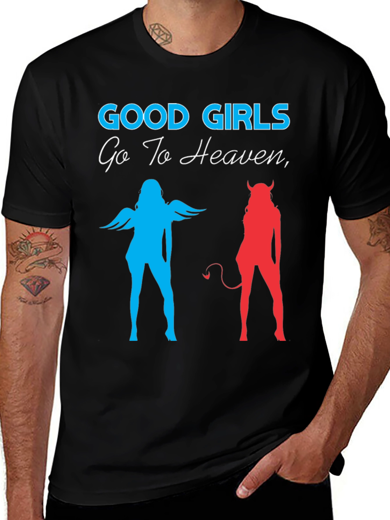 Good Girls Go To Heaven Tee
