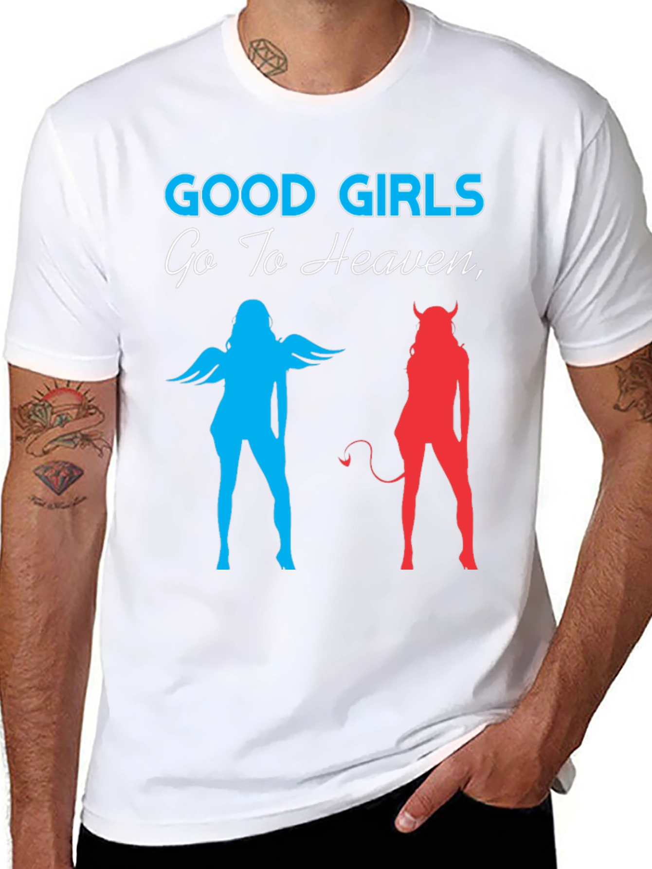 Good Girls Go To Heaven Tee