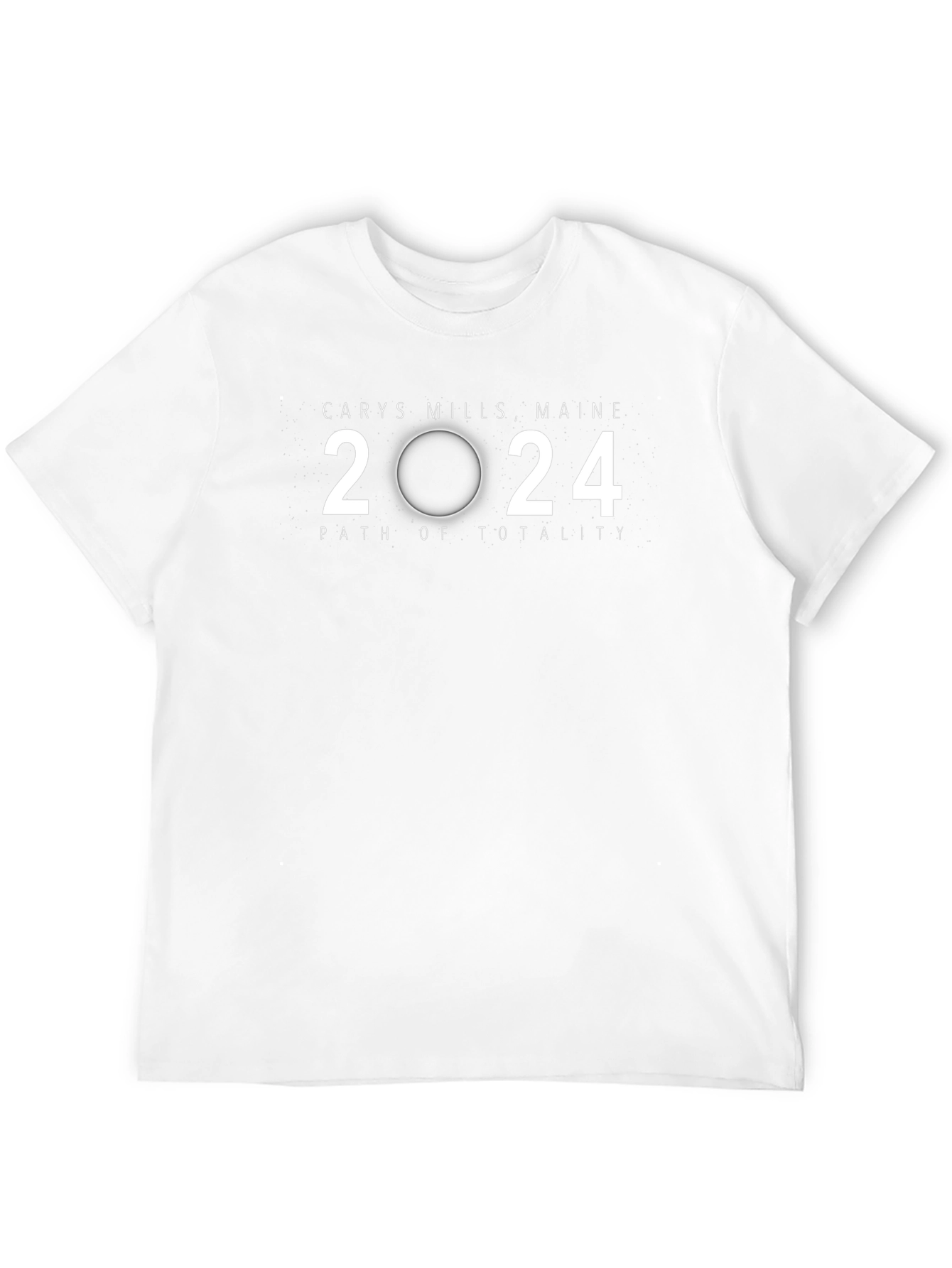 Carys Mills Maine 2024 Total Solar Eclipse T-Shirt