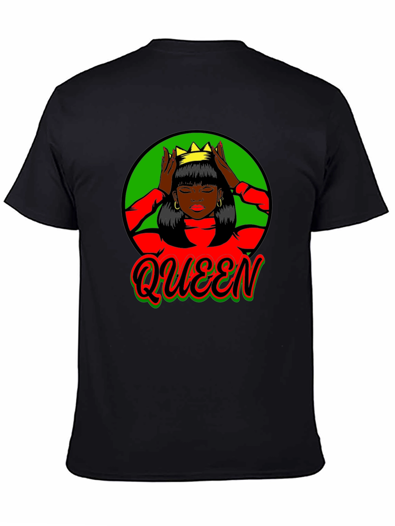 Queen Graphic Tee - Black Pride T-Shirt