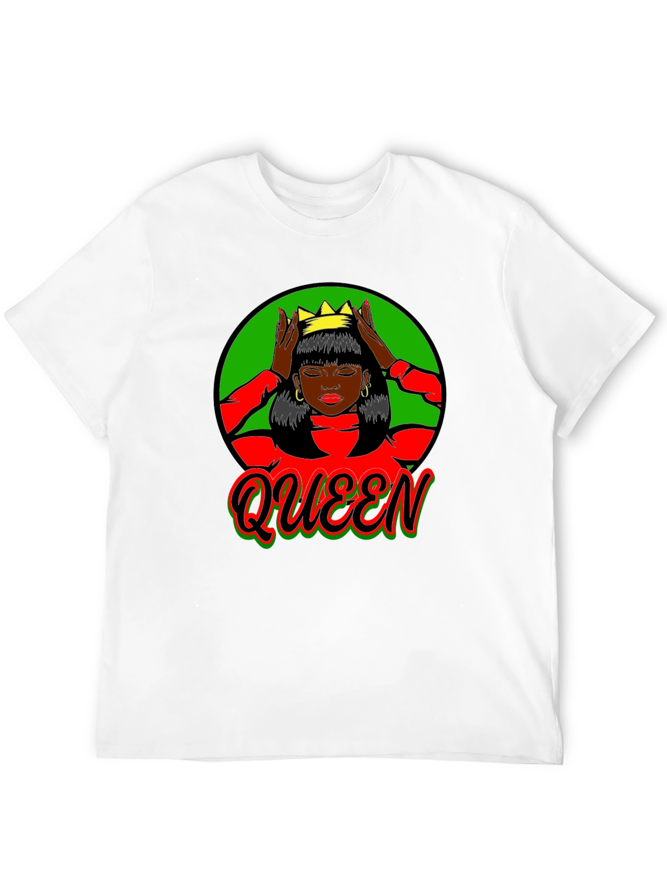 Queen Graphic Tee - Black Pride T-Shirt