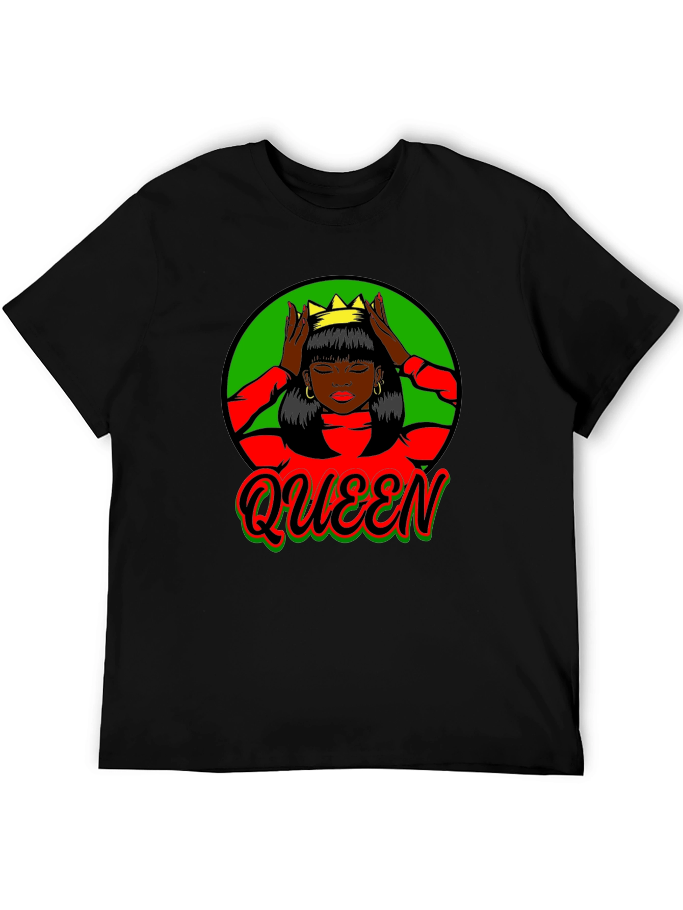 Queen Graphic Tee - Black Pride T-Shirt