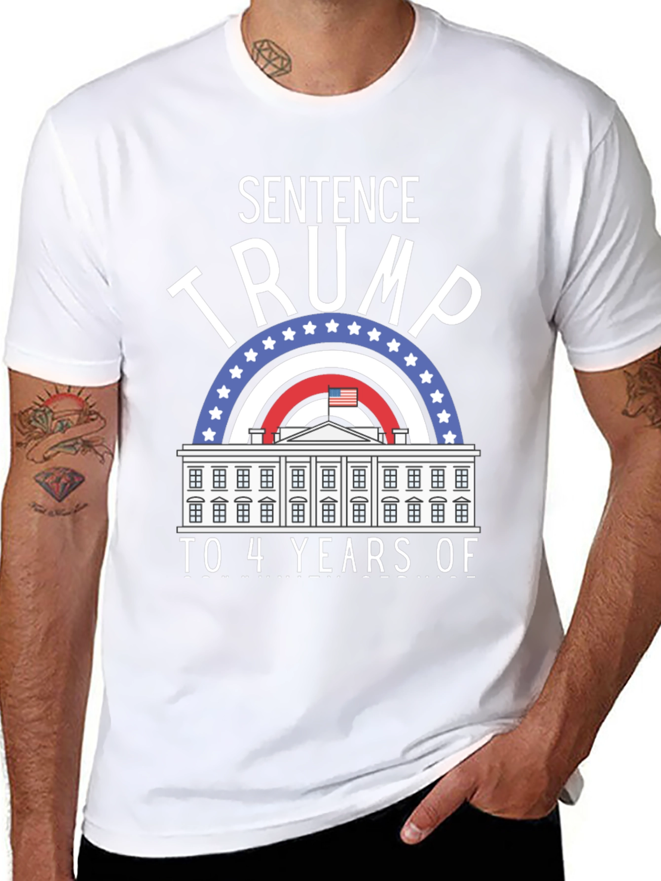 Sentence Trump to 4 Years T-Shirt