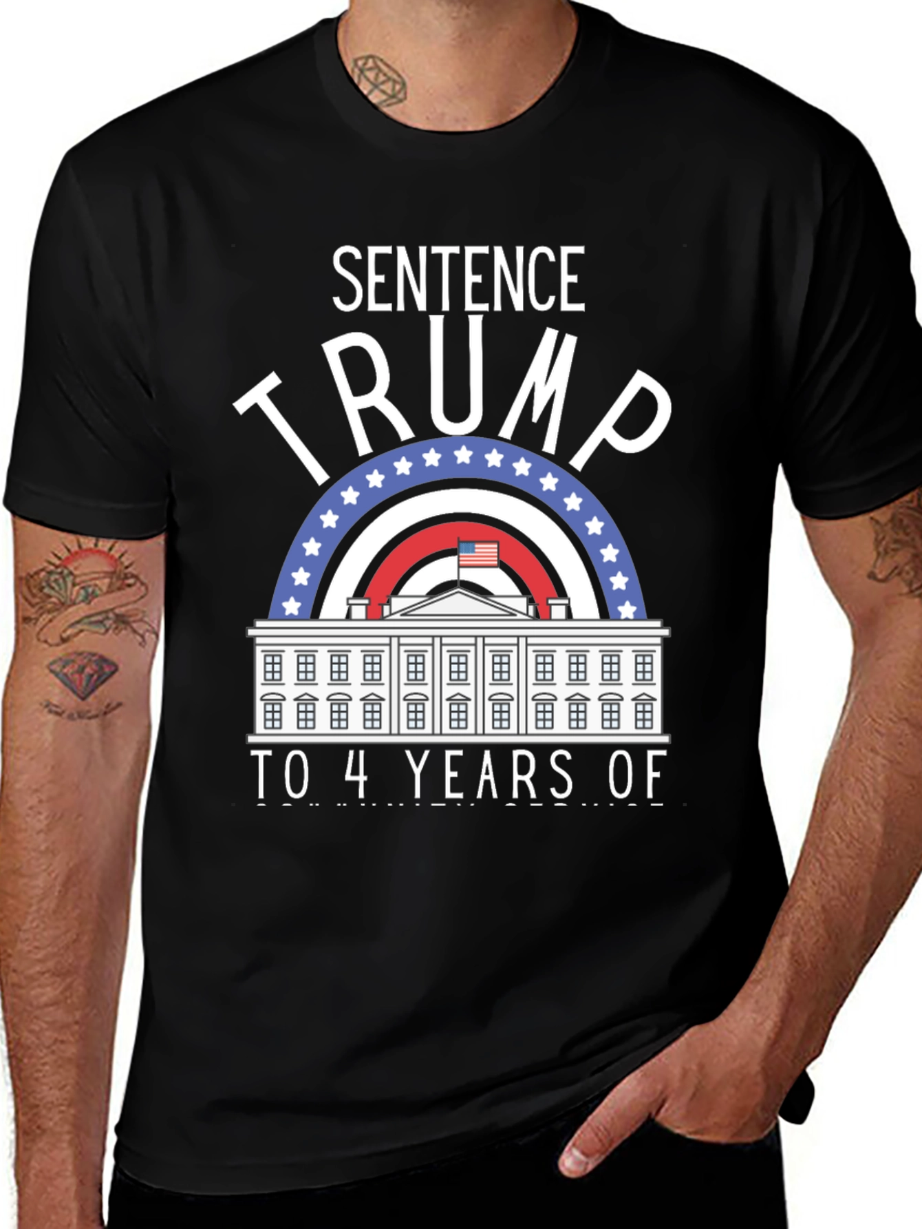 Sentence Trump to 4 Years T-Shirt