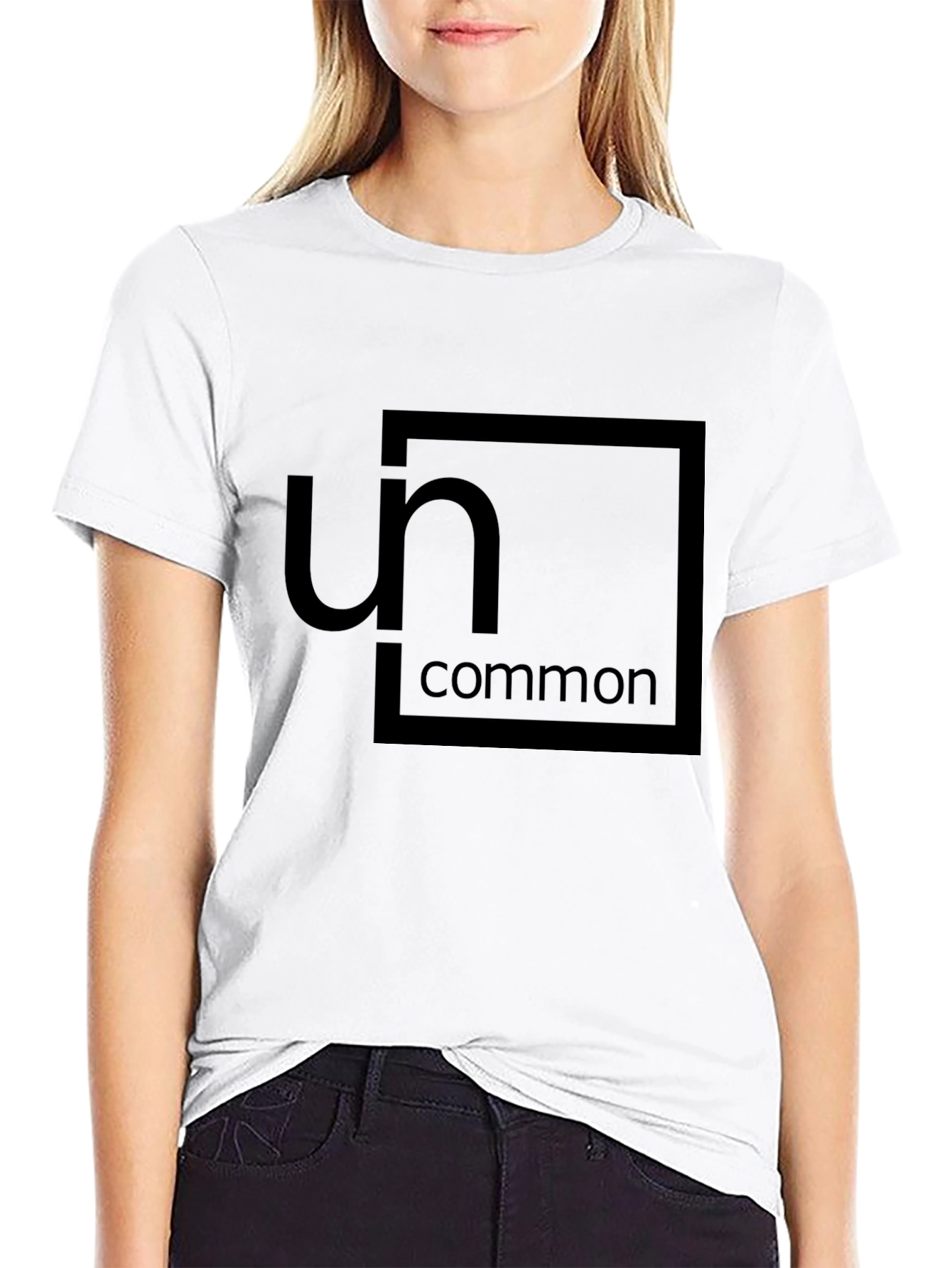 Uncommon Graphic Tee - Mens Black T-Shirt