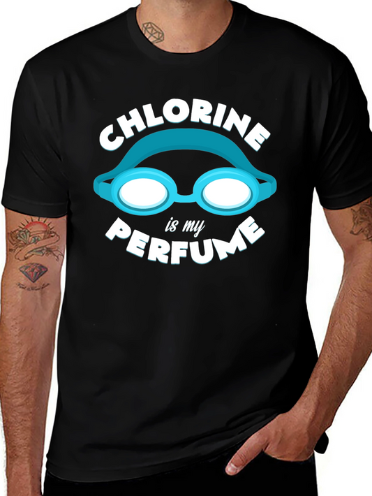 Chlorine is My Perfume Black T-Shirt