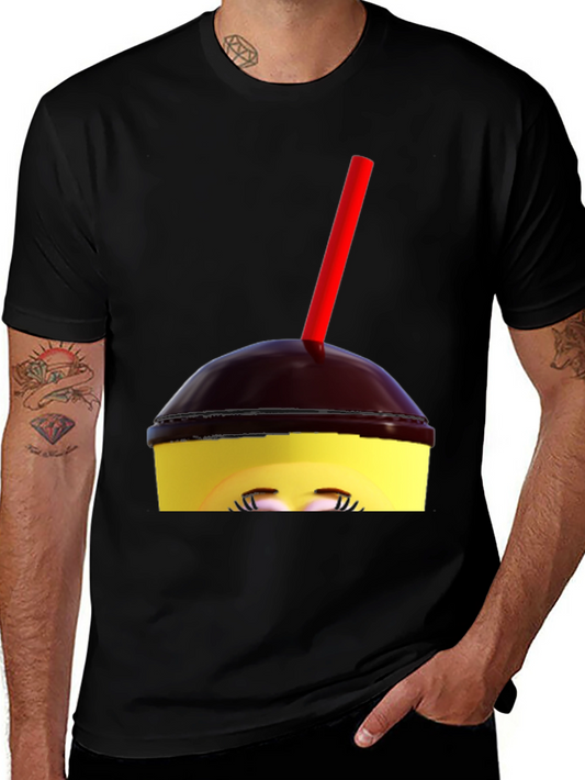 Fun Drink Graphic Tee - Black