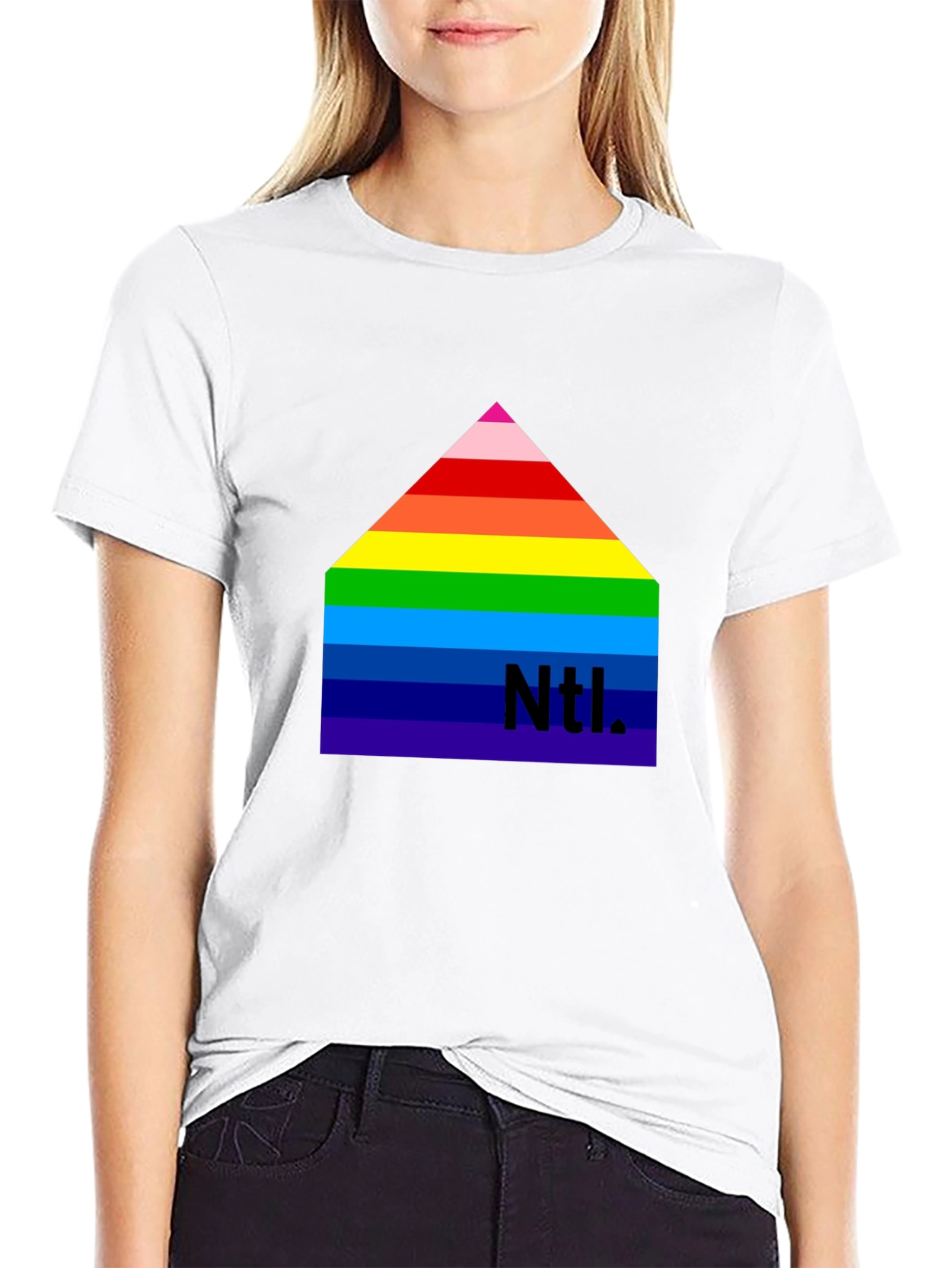 Rainbow Ntl. Graphic Black Tee