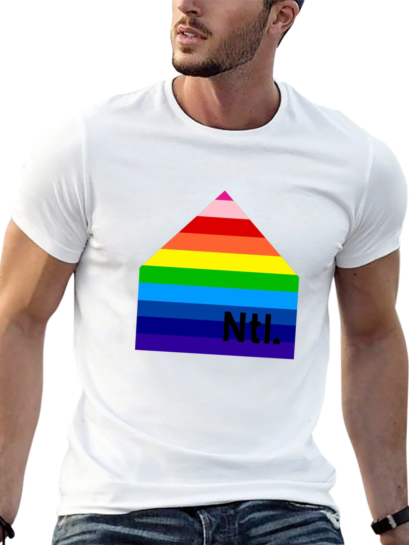 Rainbow Ntl. Graphic Black Tee