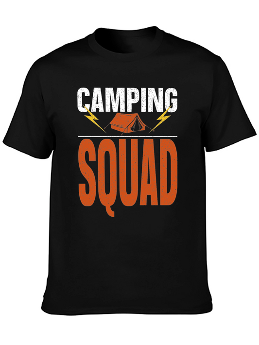 Camping Squad Graphic T-Shirt