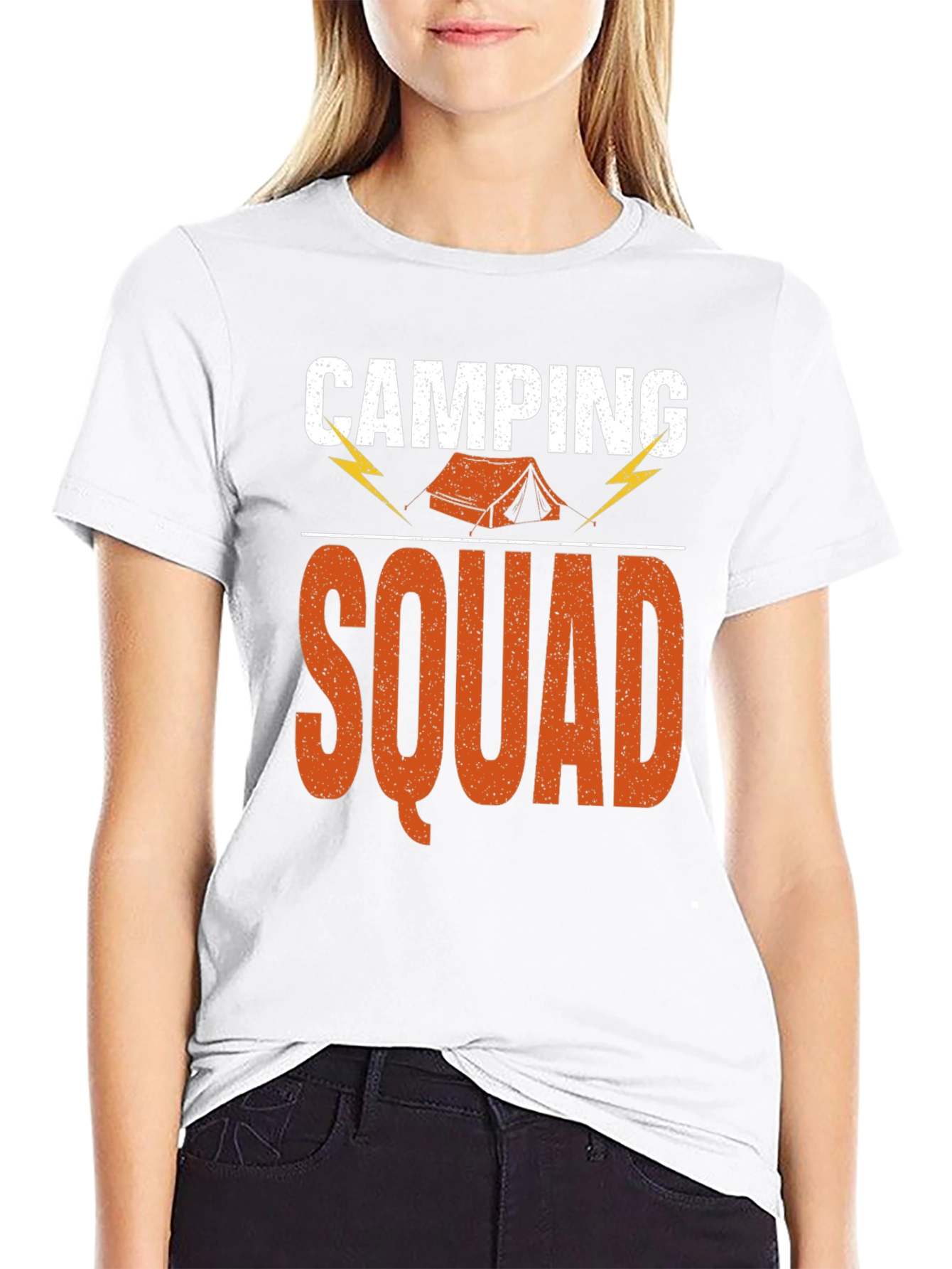 Camping Squad Graphic T-Shirt