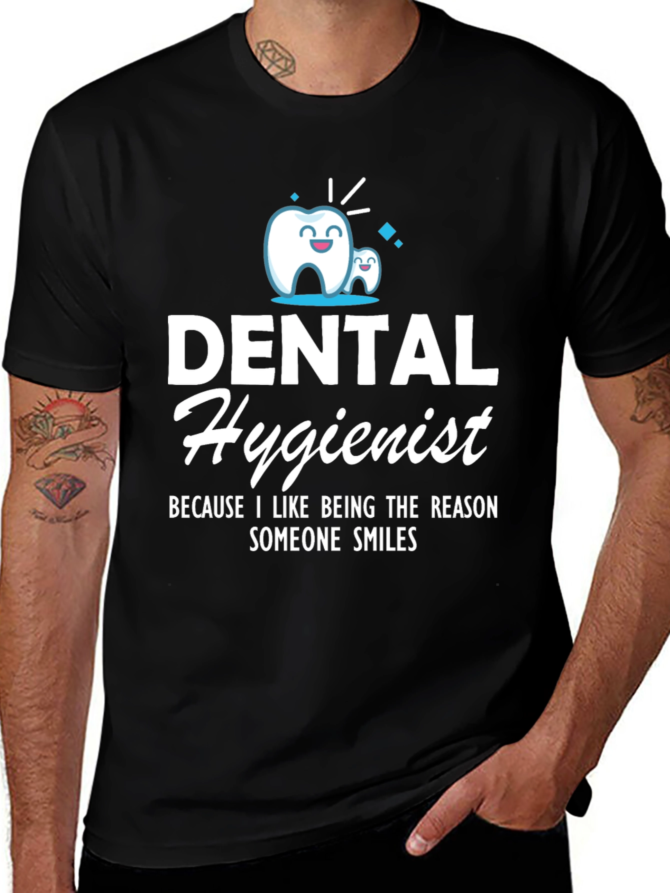 Dental Hygienist Graphic Tee - Smiles Matter