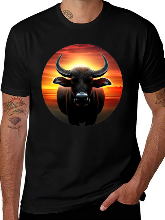Buffalo Sunset Graphic Tee