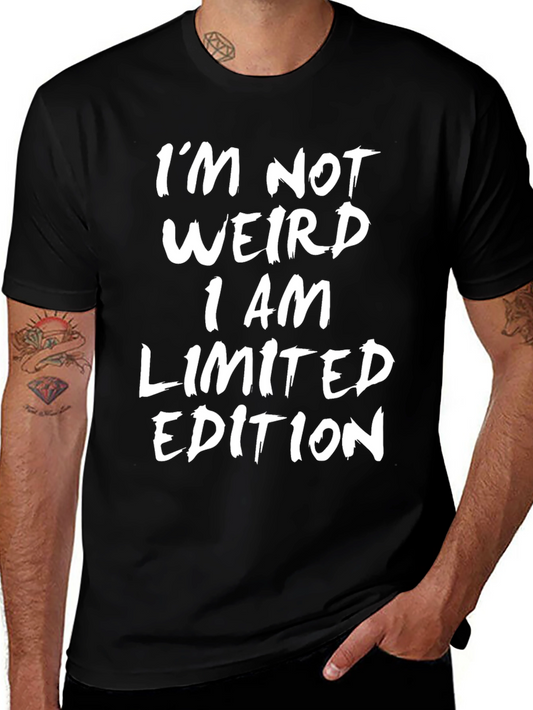 Limited Edition Graphic Tee - Black Cotton
