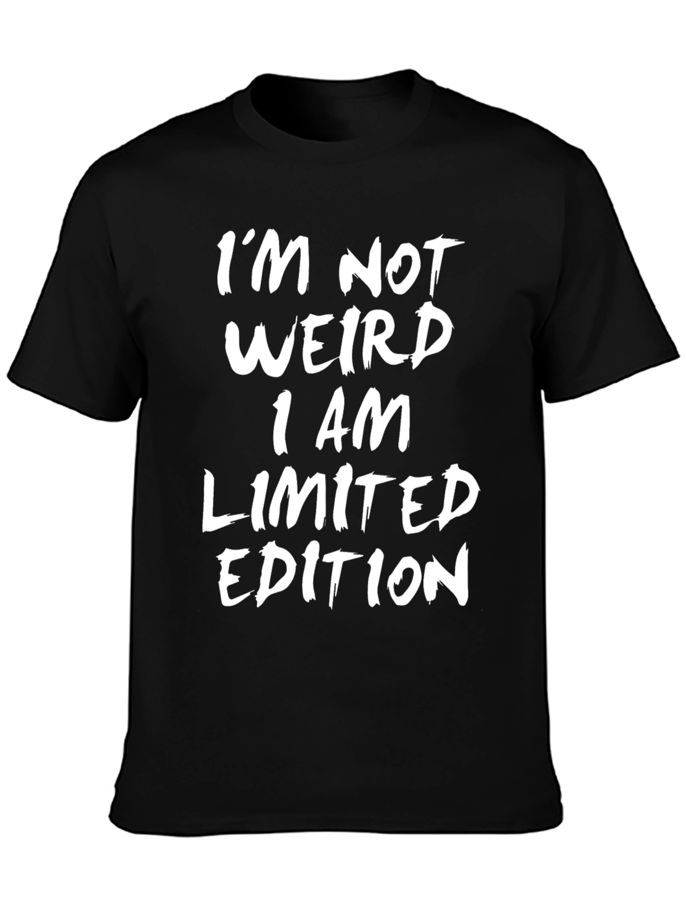 Limited Edition Graphic Tee - Black Cotton