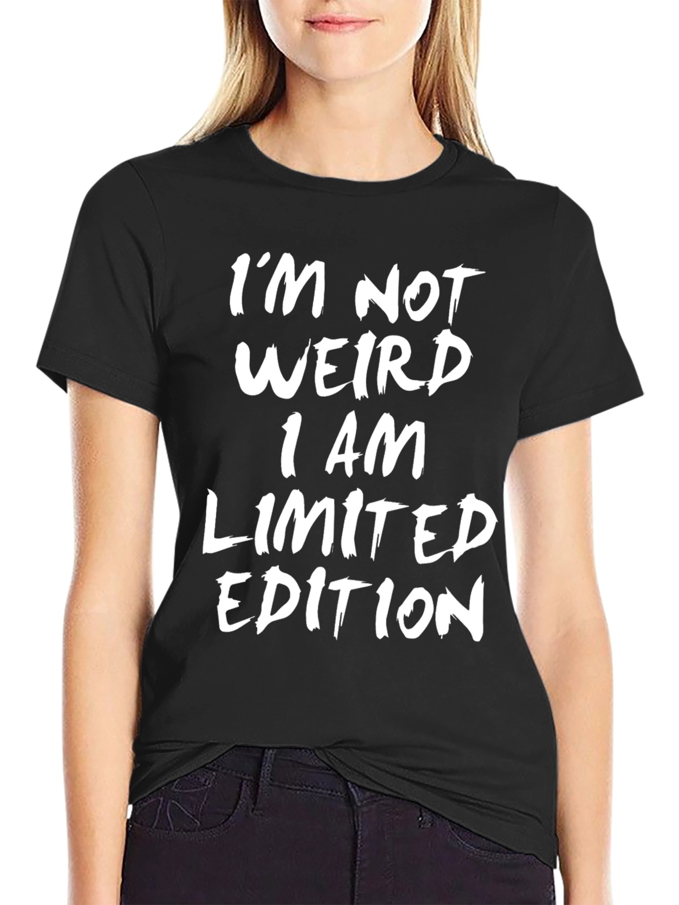 Limited Edition Graphic Tee - Black Cotton