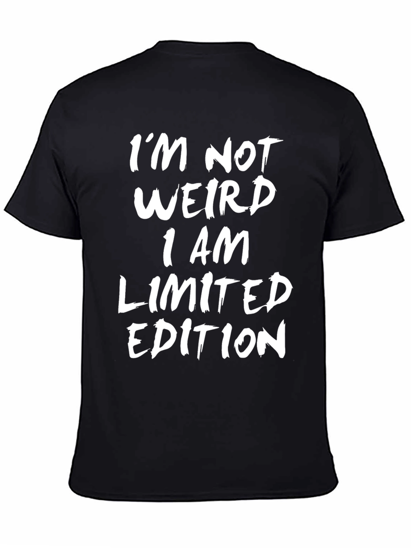 Limited Edition Graphic Tee - Black Cotton
