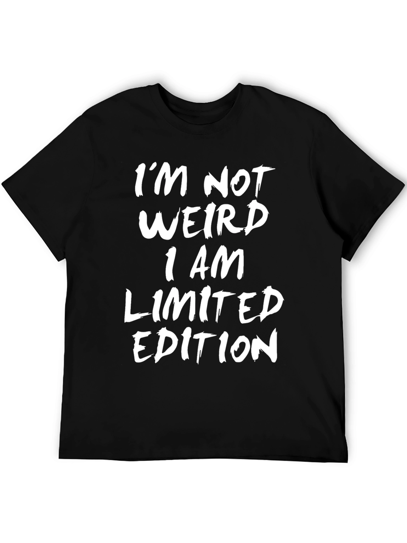 Limited Edition Graphic Tee - Black Cotton
