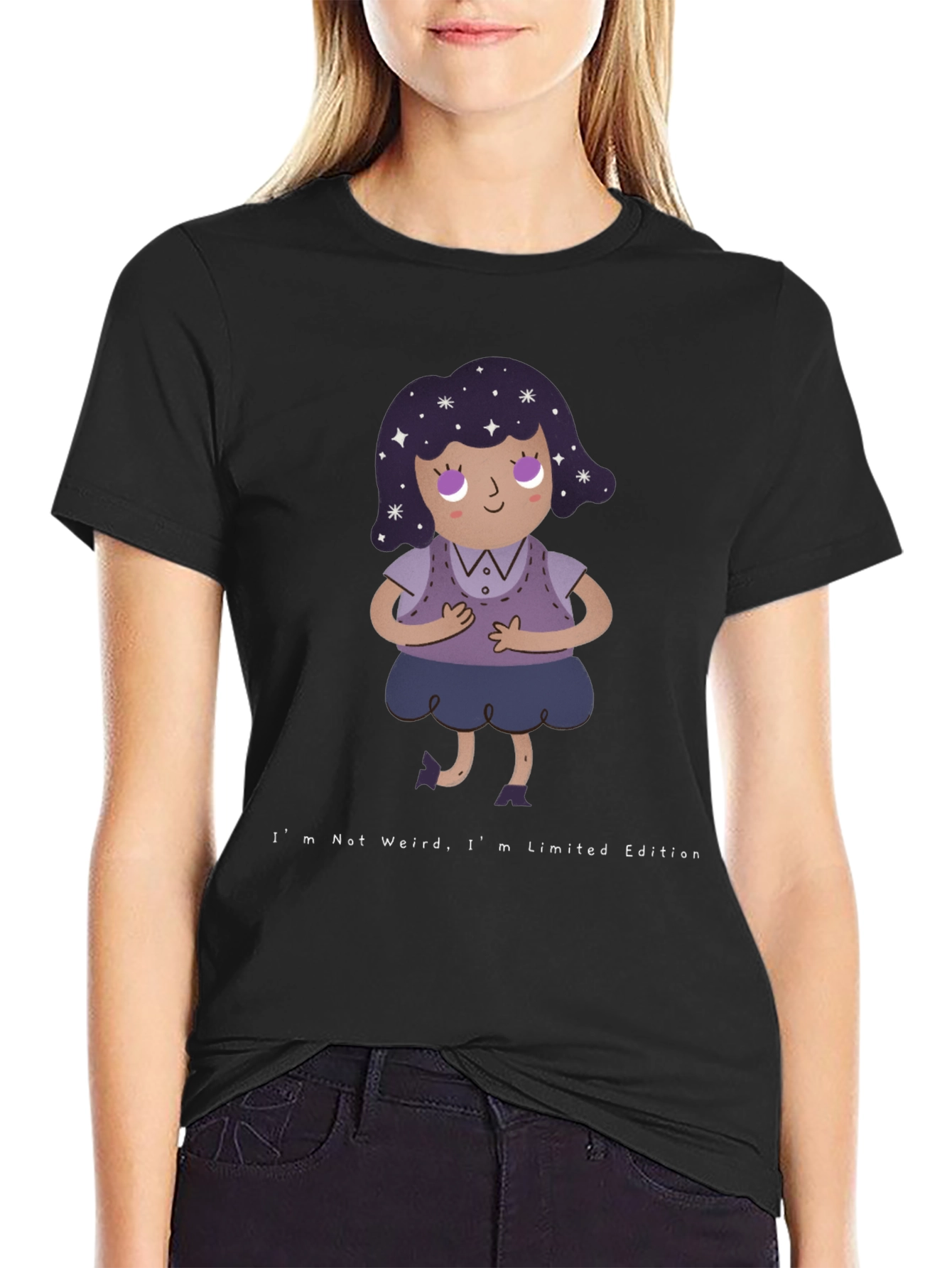 Quirky Not Weird Limited Edition Black T-Shirt
