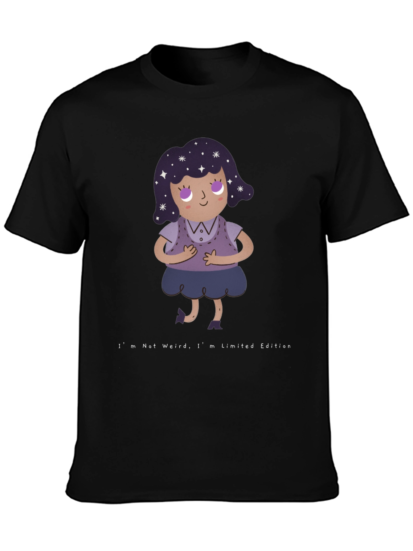 Quirky Not Weird Limited Edition Black T-Shirt
