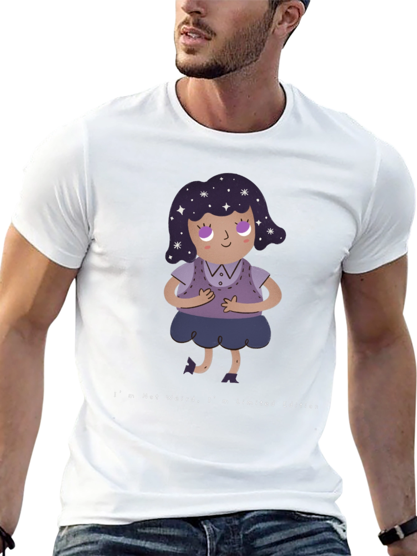 Quirky Not Weird Limited Edition Black T-Shirt