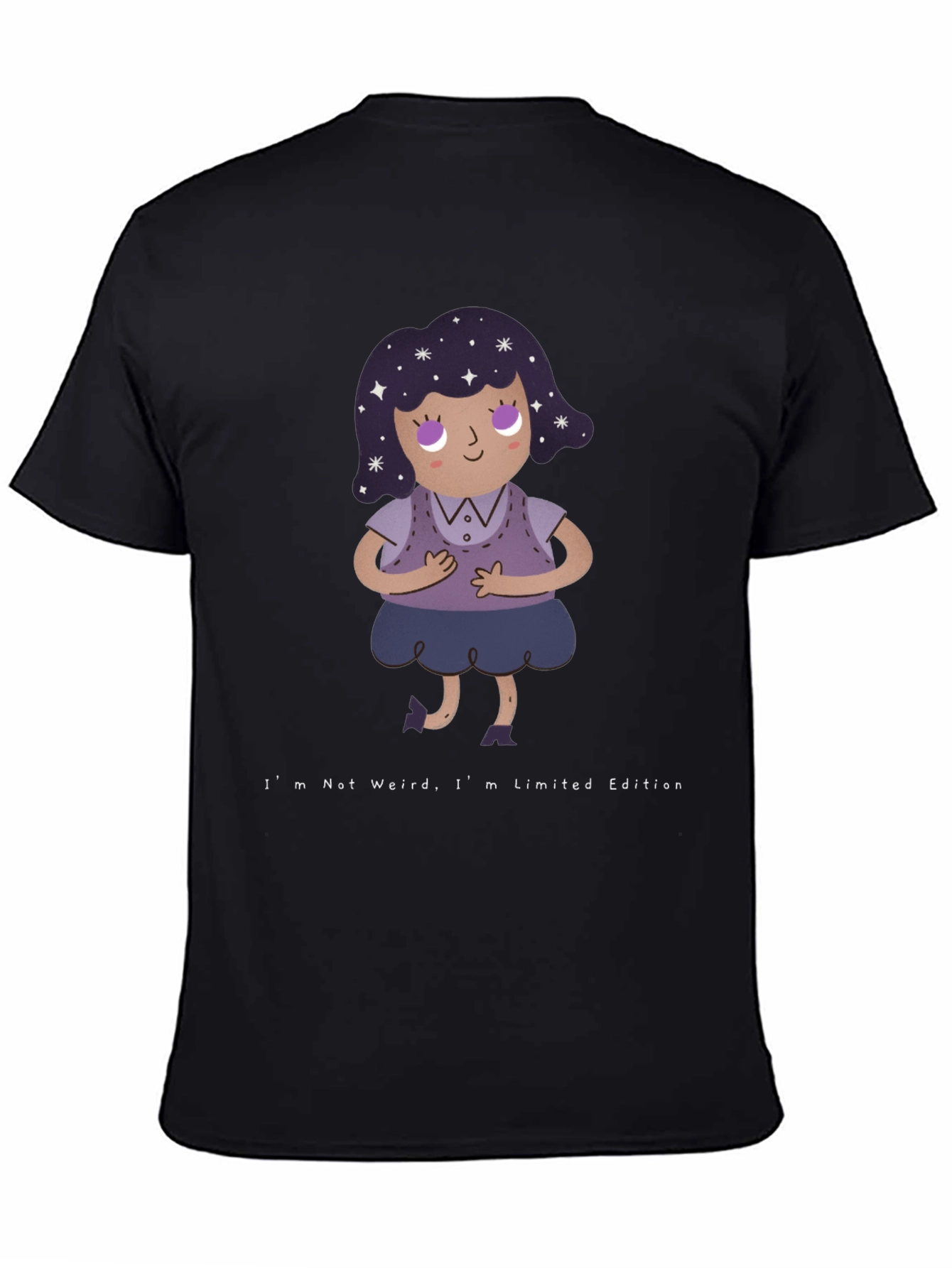 Quirky Not Weird Limited Edition Black T-Shirt