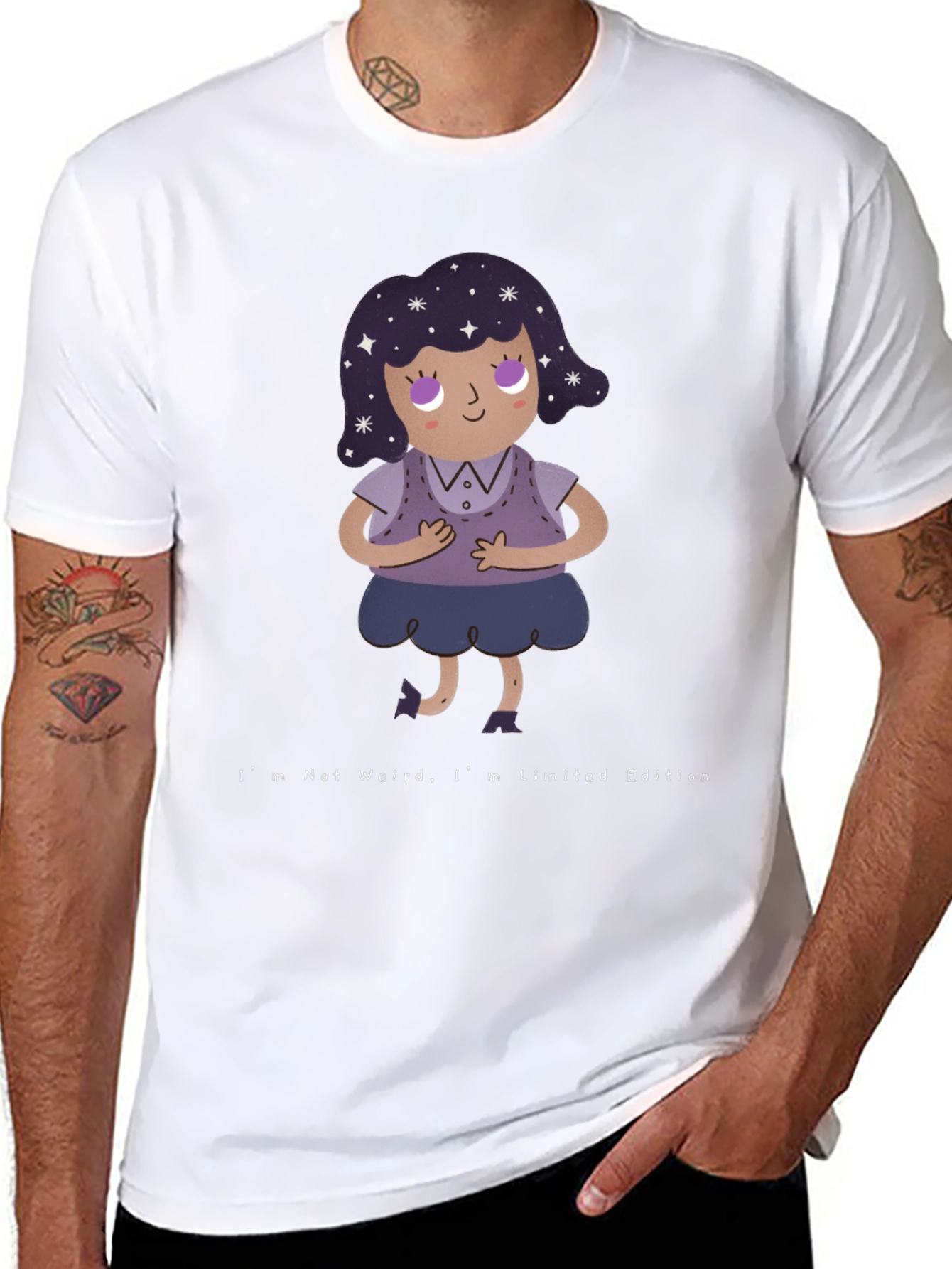 Quirky Not Weird Limited Edition Black T-Shirt
