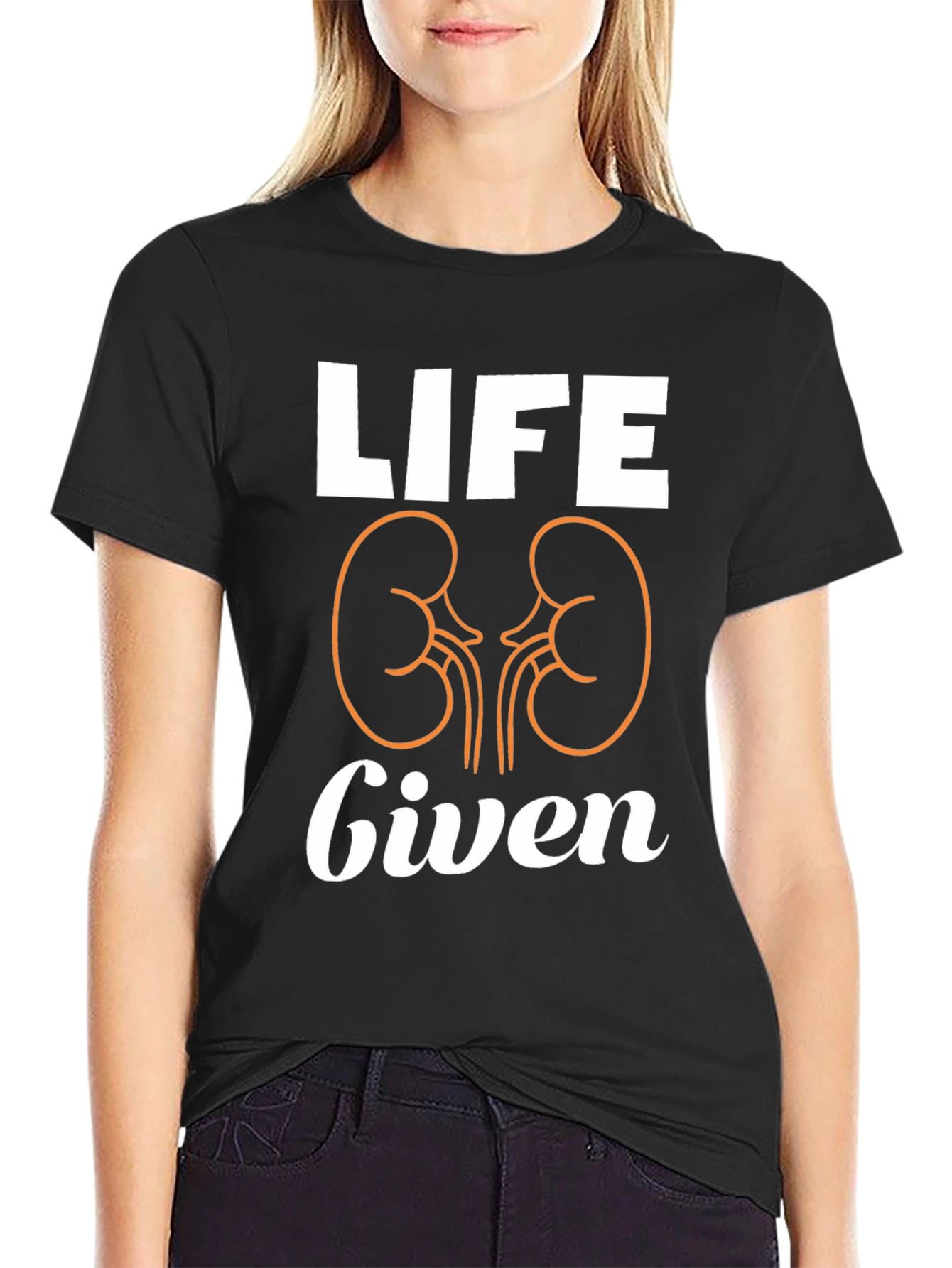 Life Given T-Shirt - Kidney Donor Awareness