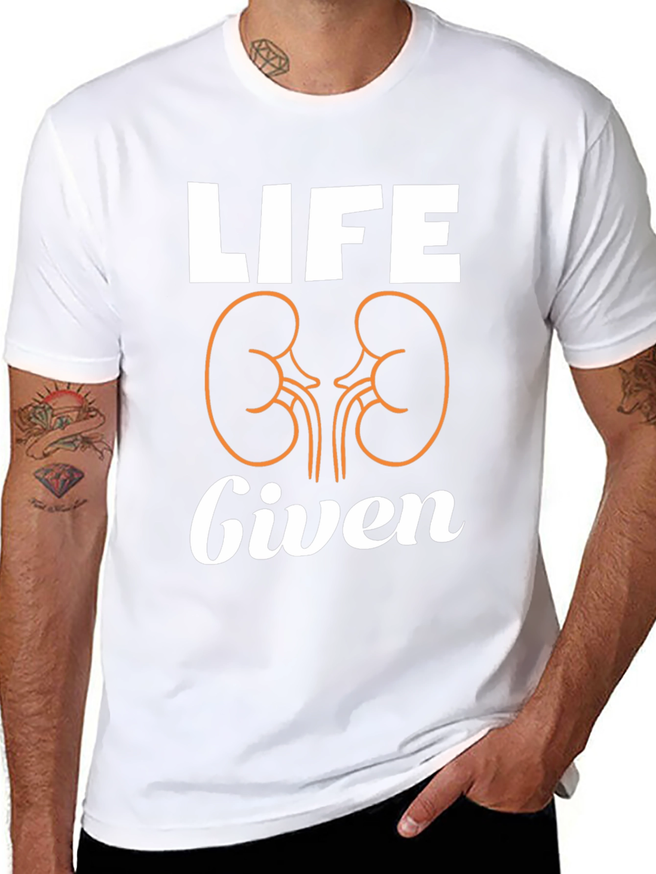 Life Given T-Shirt - Kidney Donor Awareness