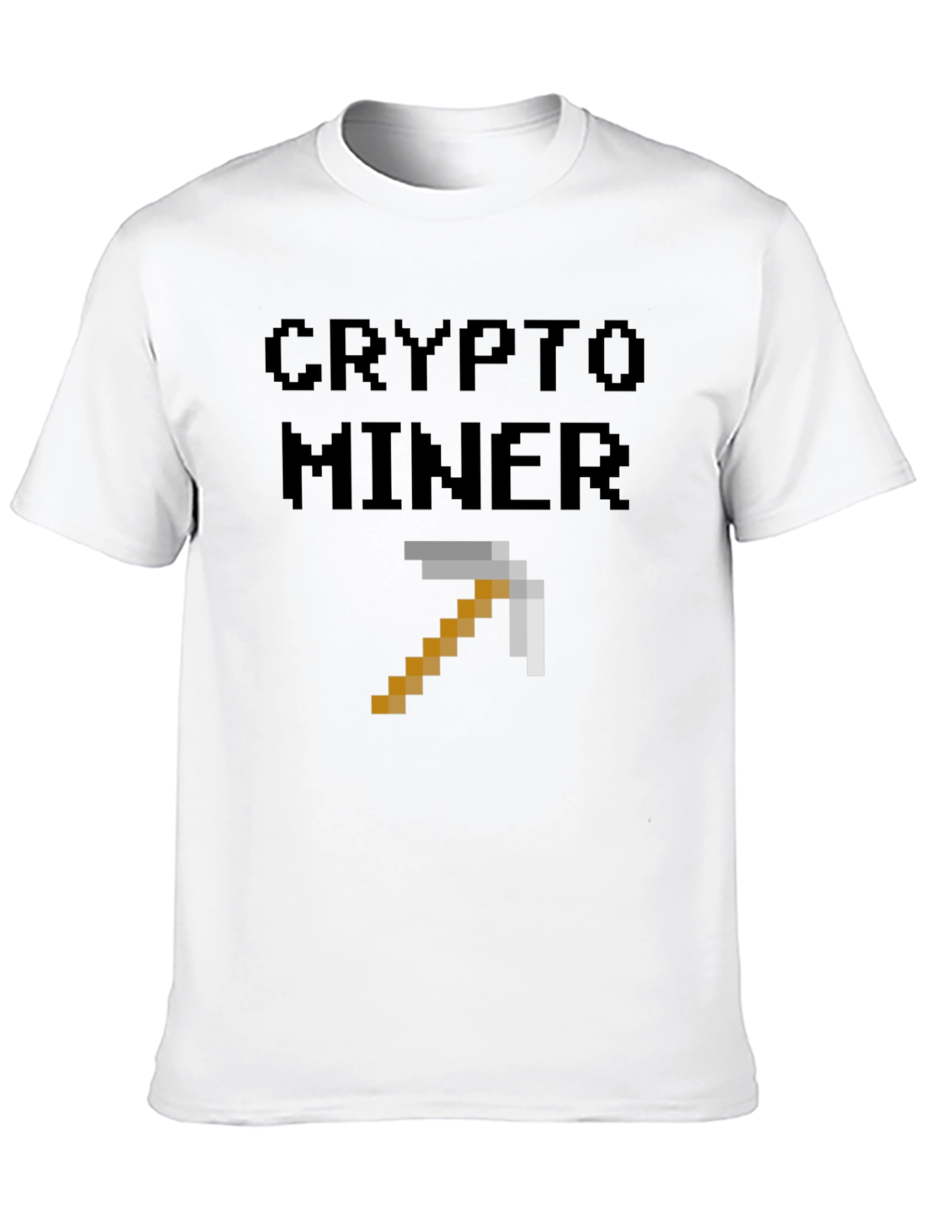 Crypto Miner Pixel Art T-Shirt