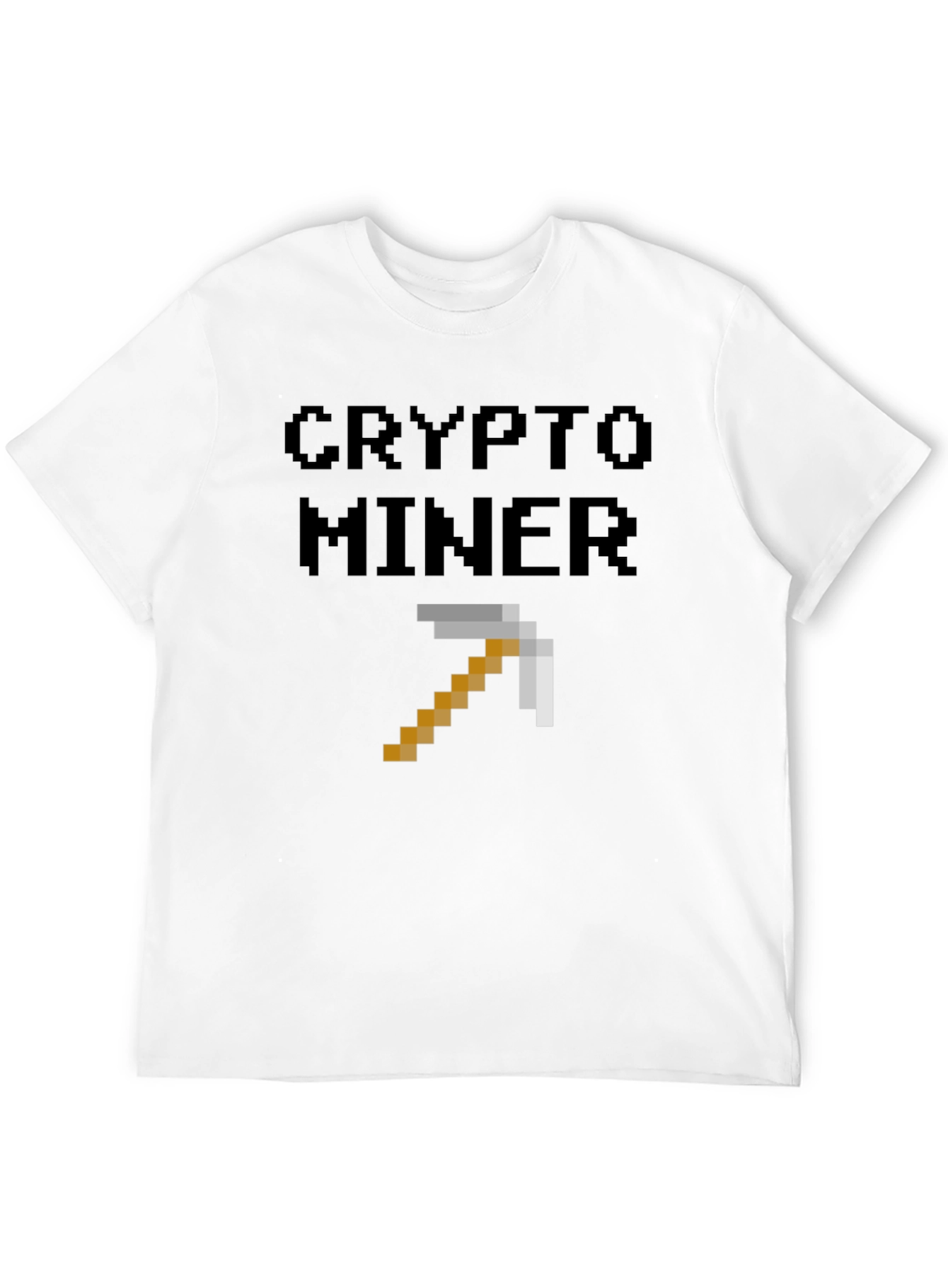 Crypto Miner Pixel Art T-Shirt
