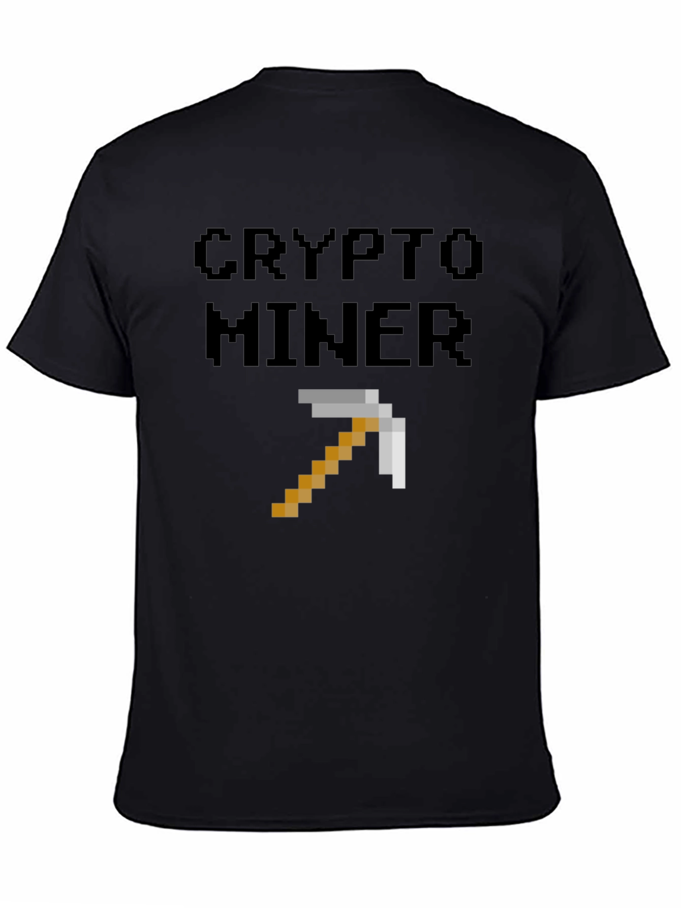 Crypto Miner Pixel Art T-Shirt