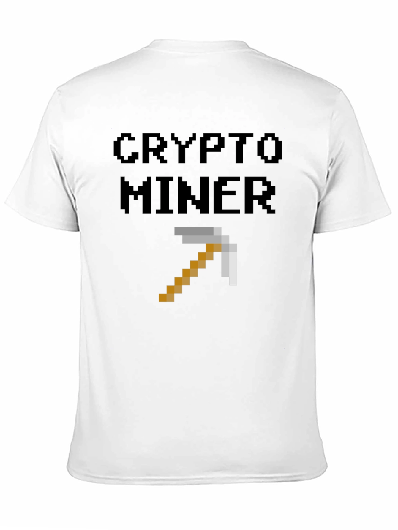 Crypto Miner Pixel Art T-Shirt