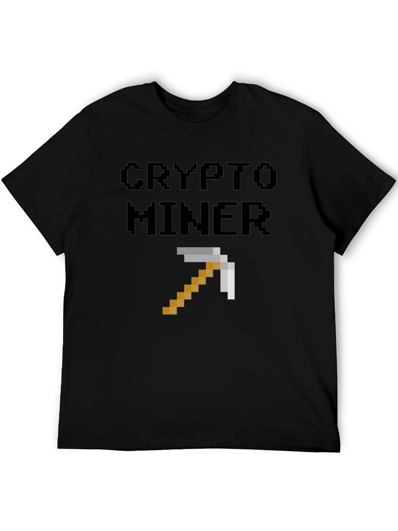 Crypto Miner Pixel Art T-Shirt