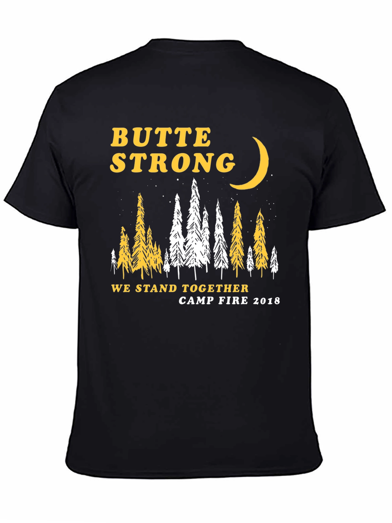 Butte Strong Camp Fire 2018 T-Shirt