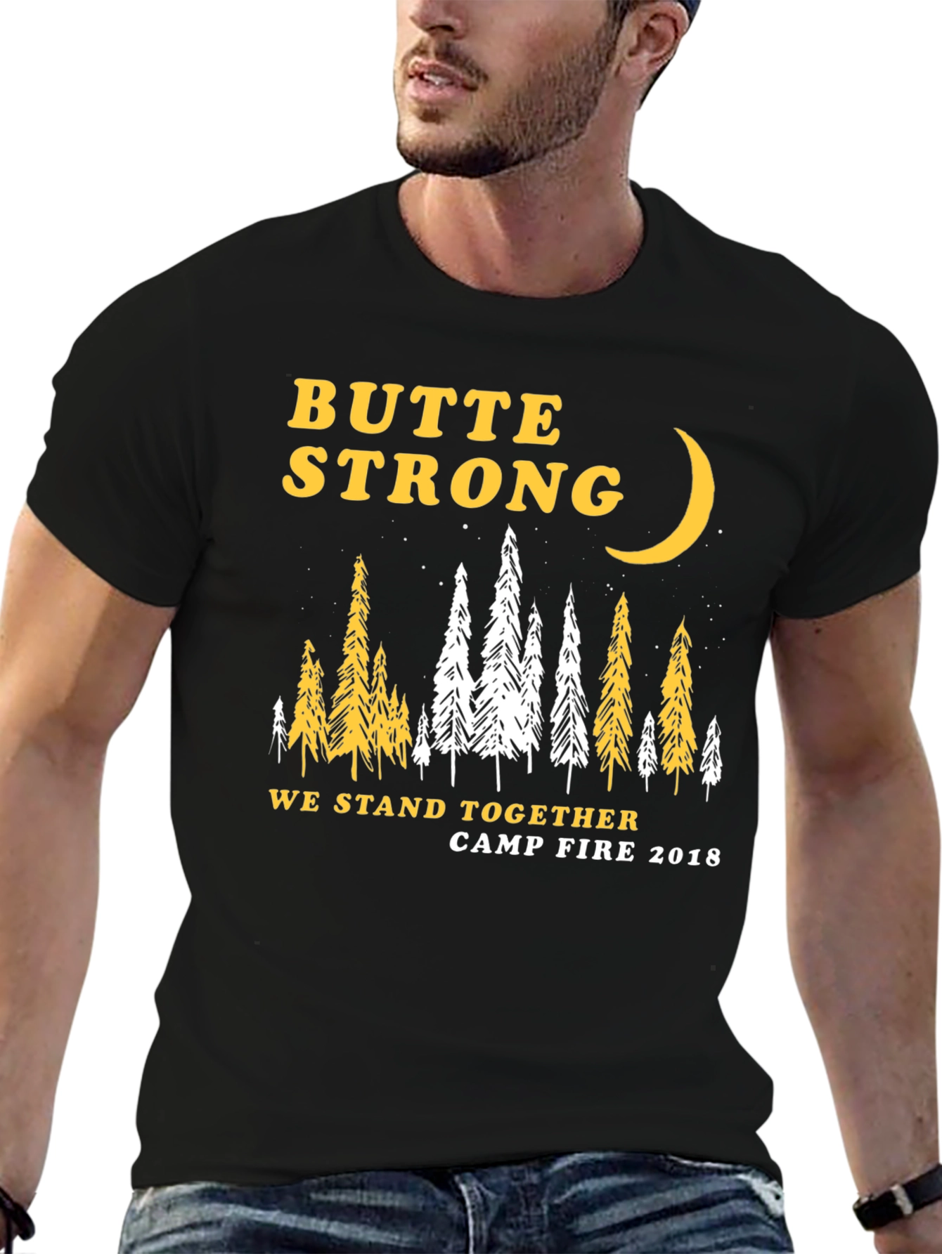 Butte Strong Camp Fire 2018 T-Shirt