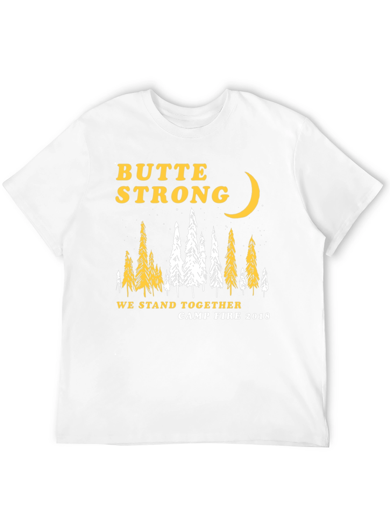 Butte Strong Camp Fire 2018 T-Shirt