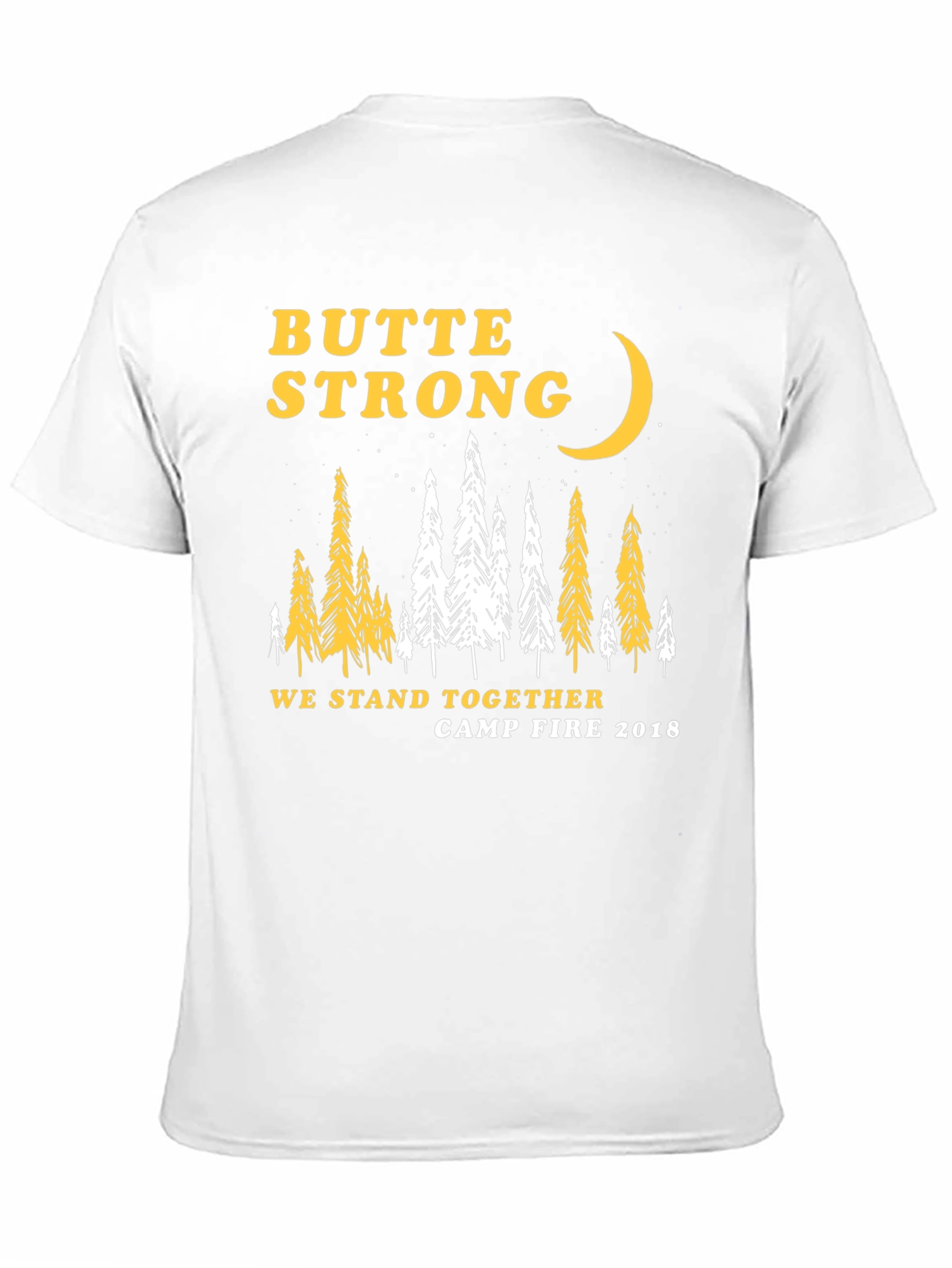 Butte Strong Camp Fire 2018 T-Shirt