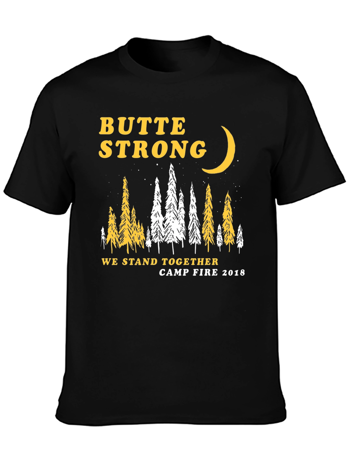 Butte Strong Camp Fire 2018 T-Shirt