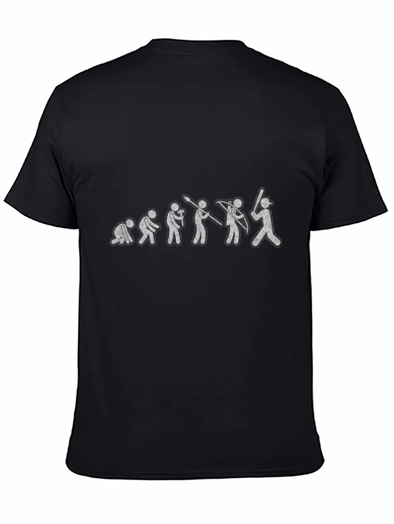 Evolution of Baseball T-Shirt