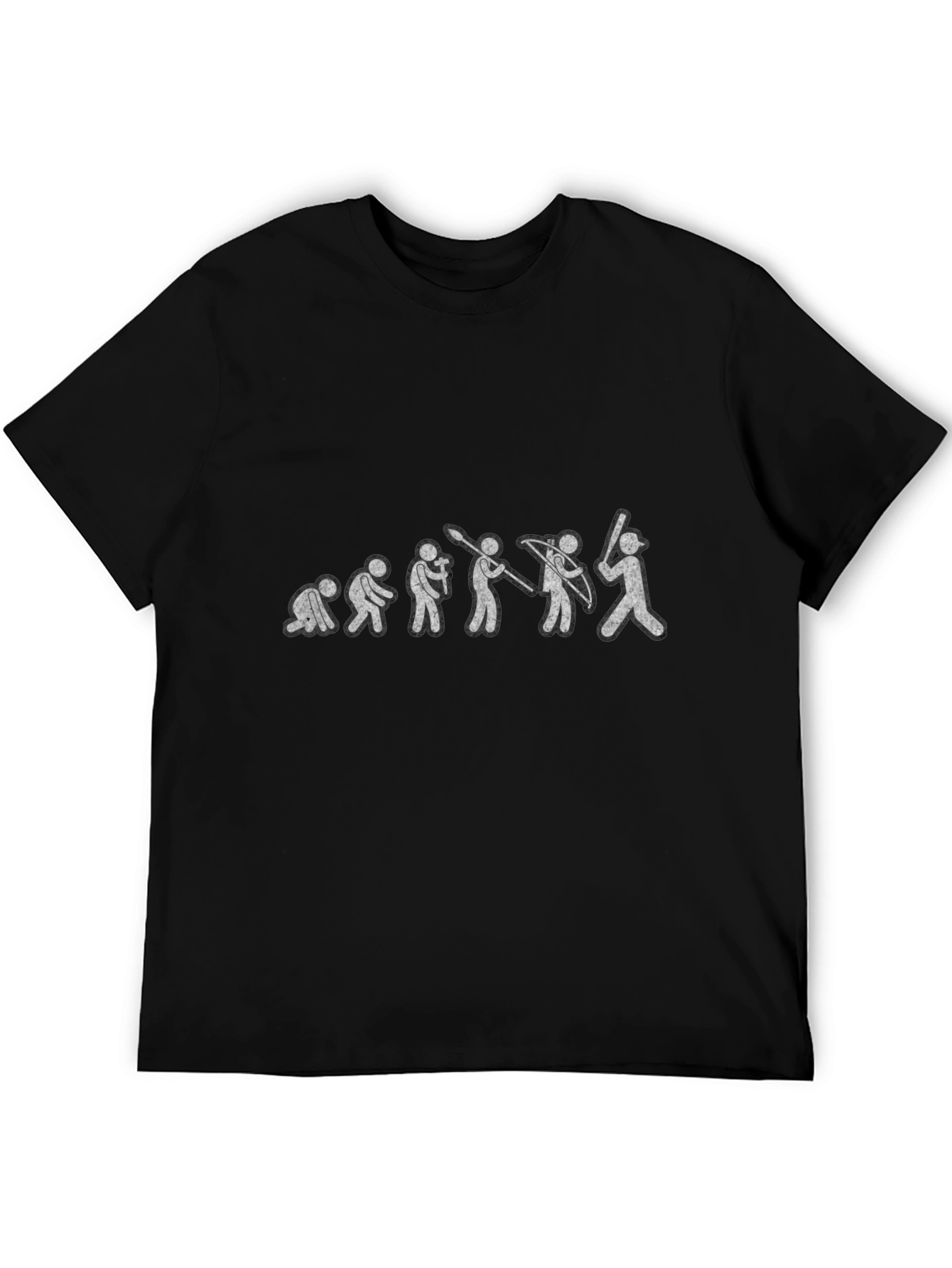 Evolution of Baseball T-Shirt