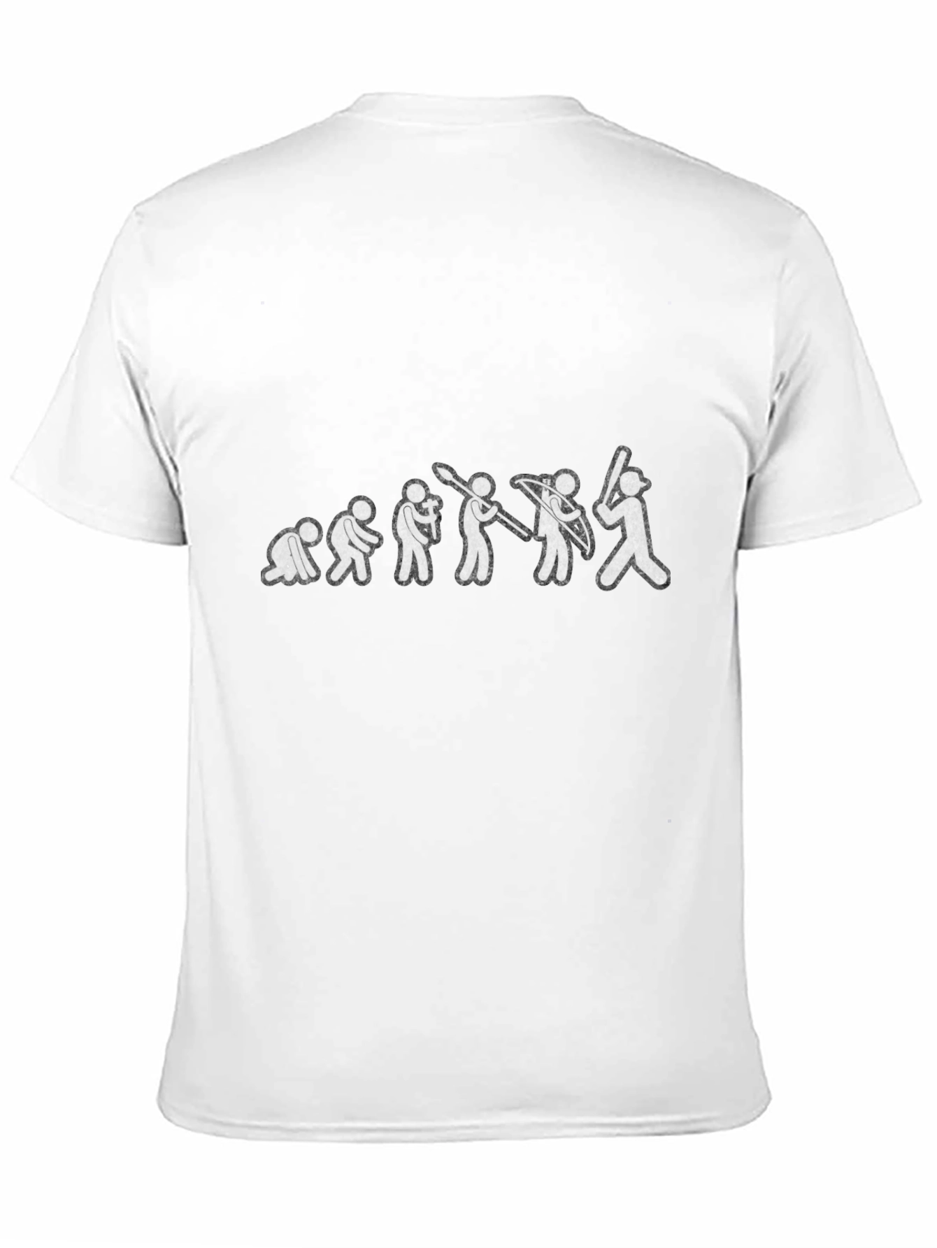 Evolution of Baseball T-Shirt