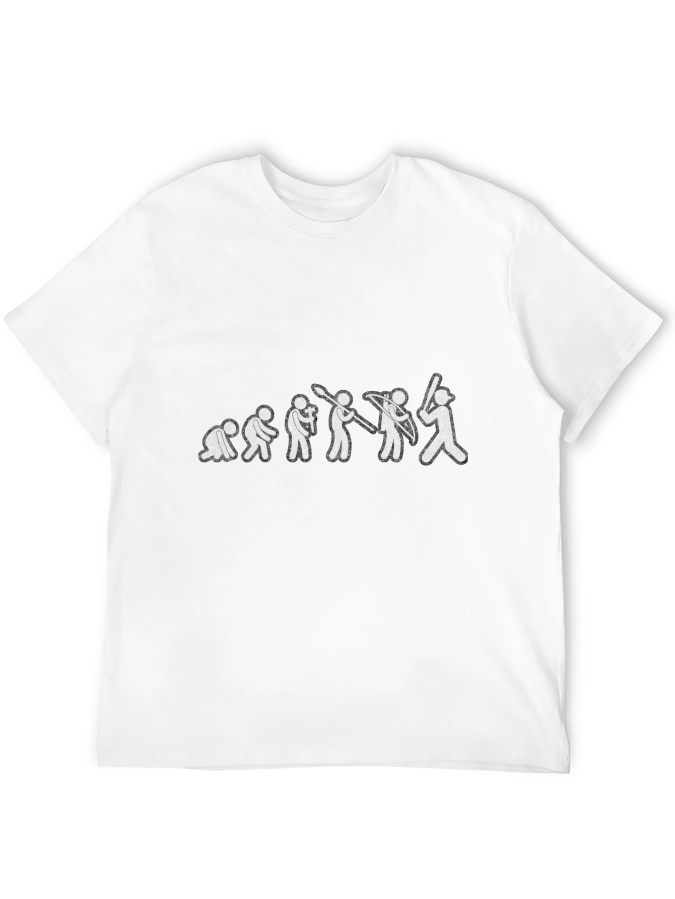 Evolution of Baseball T-Shirt