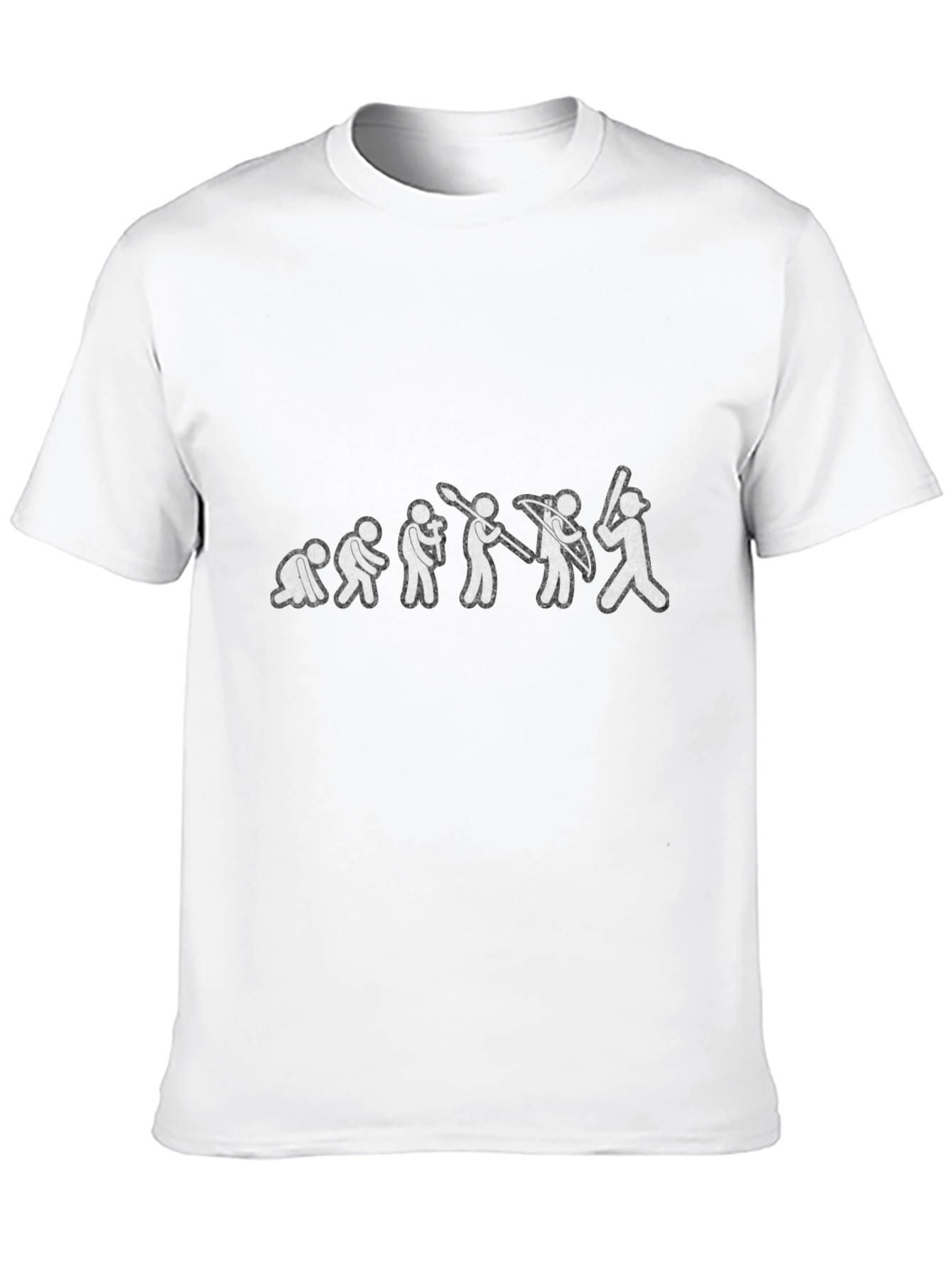 Evolution of Baseball T-Shirt