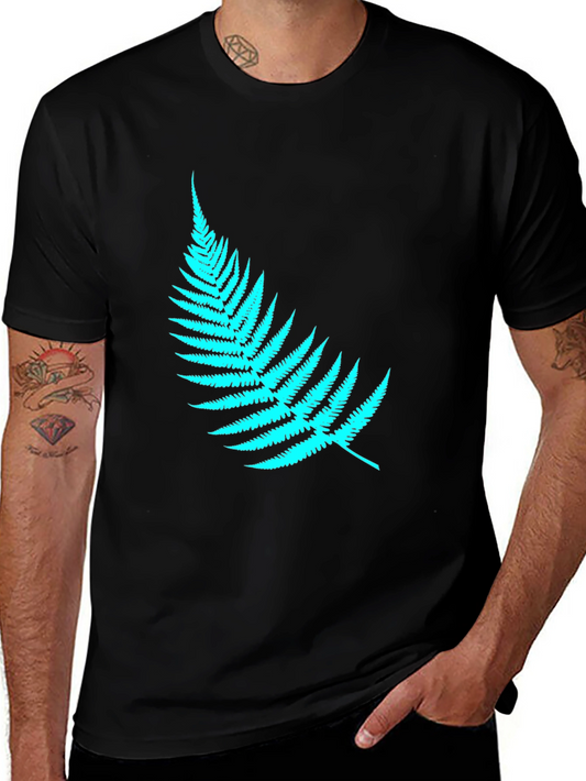 Fern Graphic Black T-Shirt
