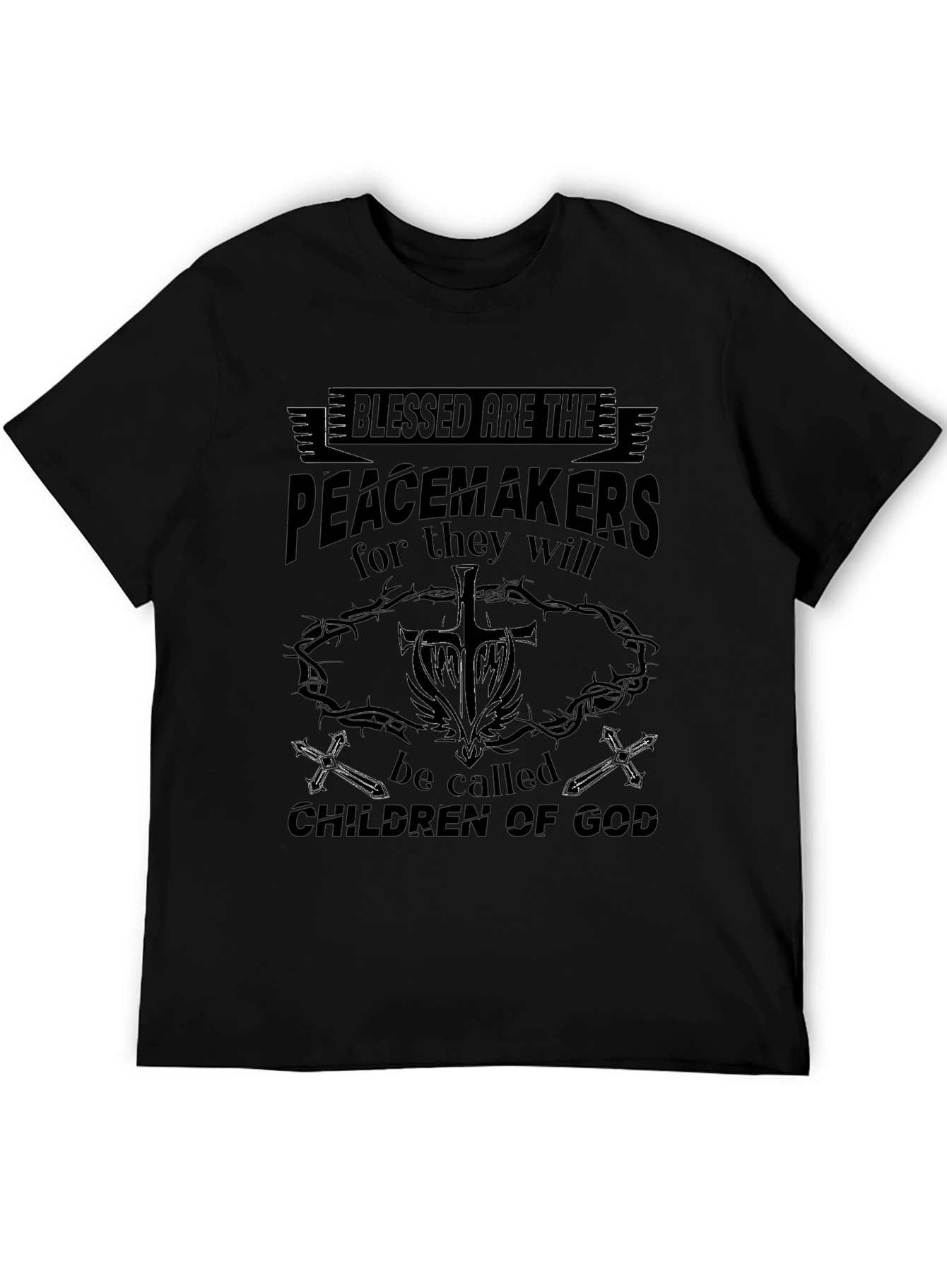 Blessed Are The Peacemakers Graphic T-Shirt