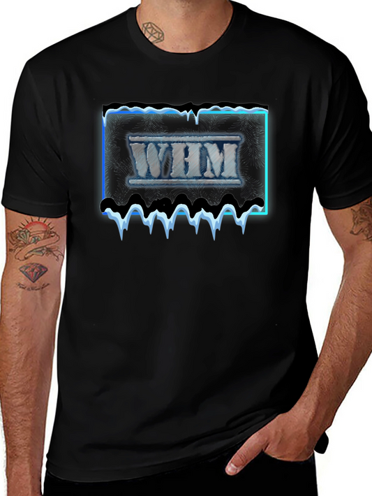 WHM Graphic Tee - Ice Design Black T-Shirt
