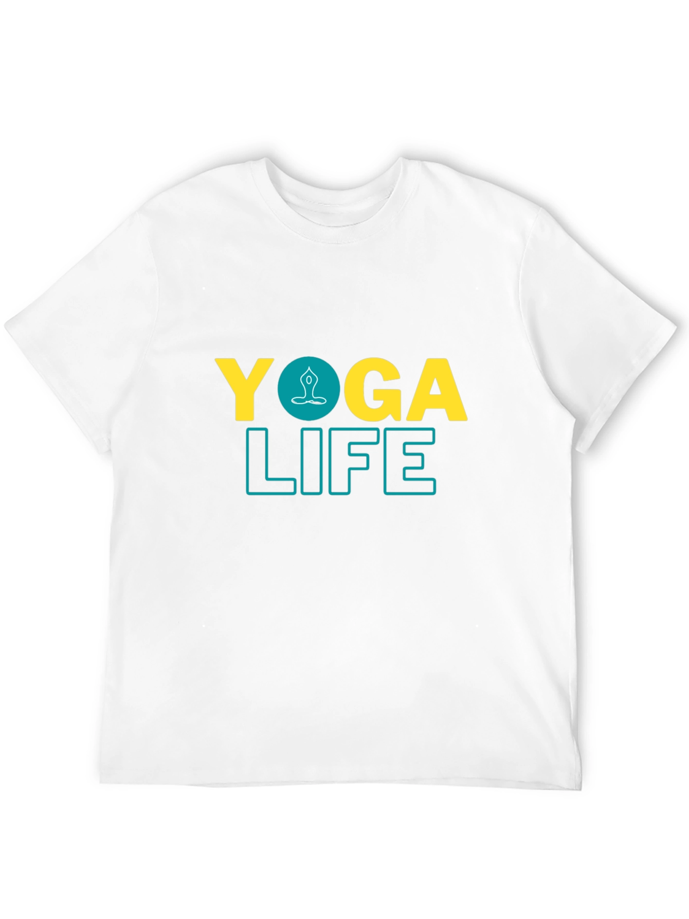 Yoga Life Black Graphic Tee