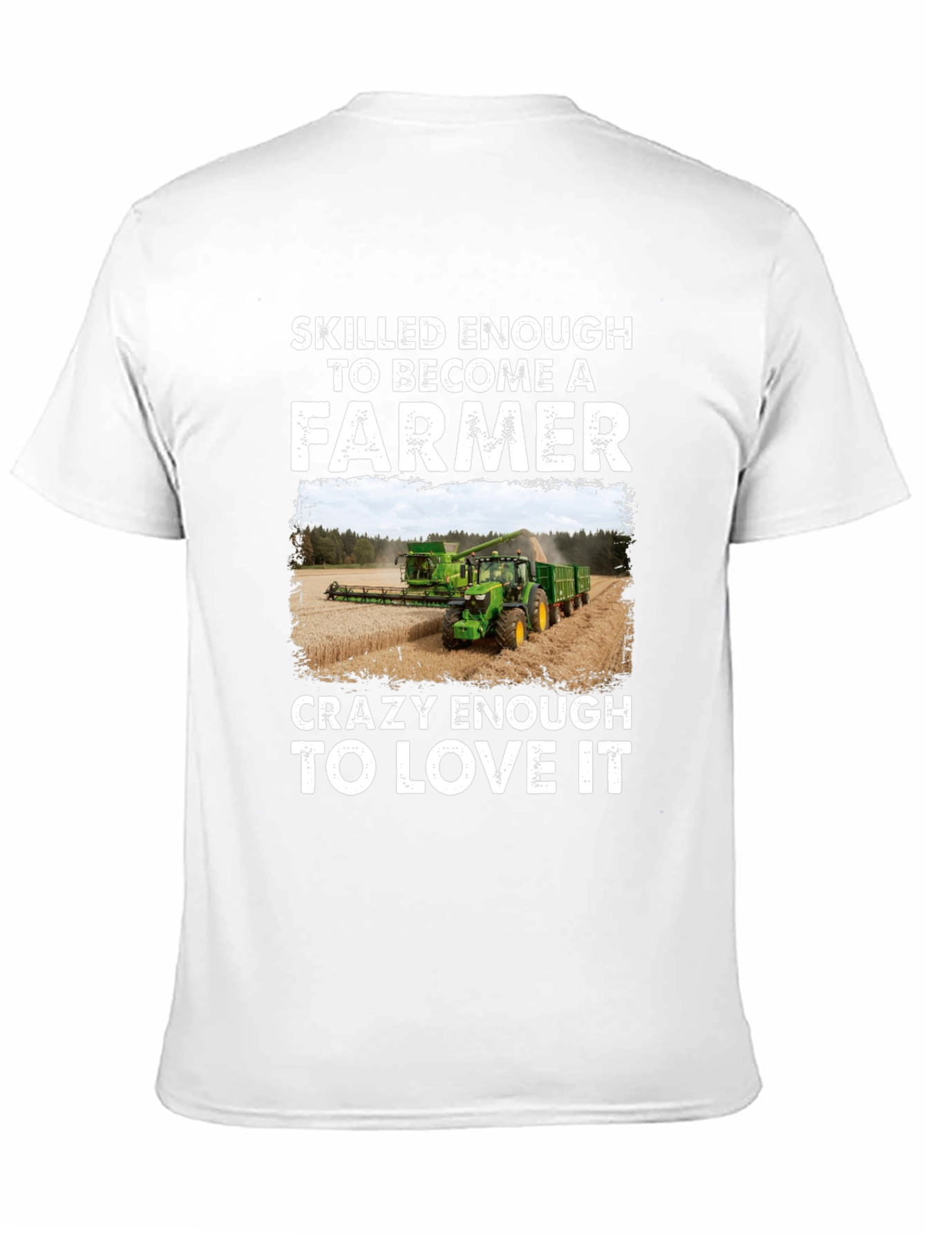 Skilled Farmer Graphic T-Shirt - Farm Life Tee
